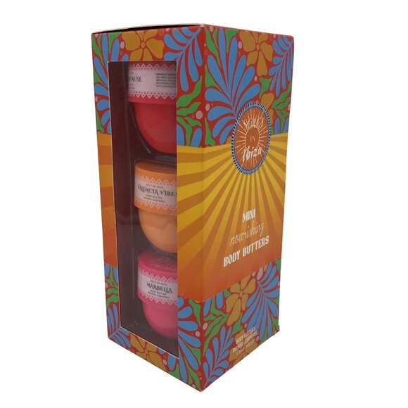 NIB Solo en Ibiza Mini Nourishing Body Butter Trio 3-Pack - Picture 1 of 5